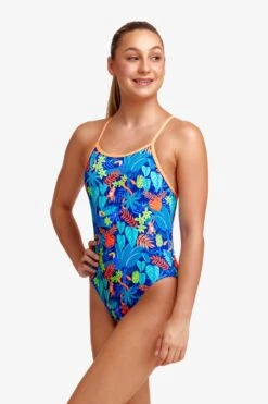 FUNKITA Slothed | Girls Single Strap One Piece -Funkita FS16G SLOTHED 09