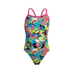 FUNKITA Smash Mouth | Girls Single Strap One Piece