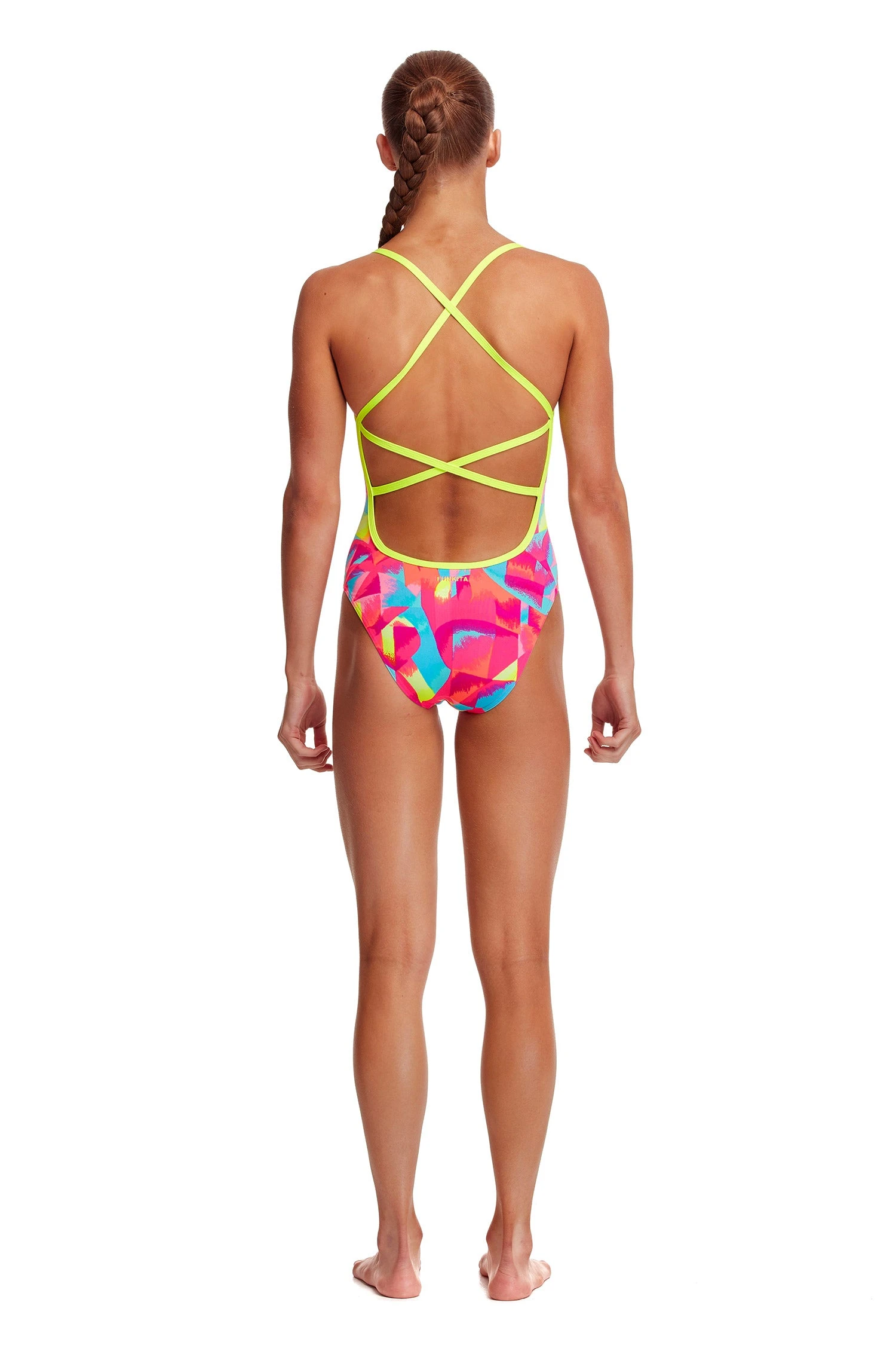 FUNKITA Brush Baby | Girls Strapped In One Piece 4 FUNKITA Brush Baby | Girls Strapped In One Piece - Image 2