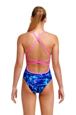 FUNKITA Leaf Laser | Girls Strapped In One Piece 16 FUNKITA Leaf Laser | Girls Strapped In One Piece -Funkita FS38G LEAF LASER 02