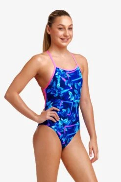 FUNKITA Leaf Laser | Girls Strapped In One Piece 17 FUNKITA Leaf Laser | Girls Strapped In One Piece -Funkita FS38G LEAF LASER 09