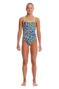 FUNKITA Noodle Bar | Girls Strapped In One Piece -Funkita FS38G NOODLE BAR 01