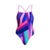 FUNKITA Berry Beam | Ladies Strapped In One Piece -Funkita FS38L BerryBeam