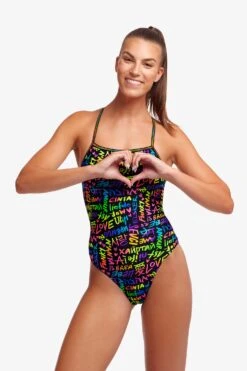 FUNKITA Love Funky | Ladies Strapped In One Piece -Funkita FS38L LOVE FUNKY 17