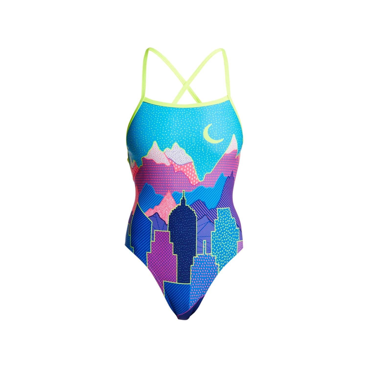 FUNKITA Metropolis | Ladies Strapped In One Piece 3 FUNKITA Metropolis | Ladies Strapped In One Piece
