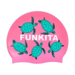 FUNKITA Paddling Pink | Silicone Swimming Caps