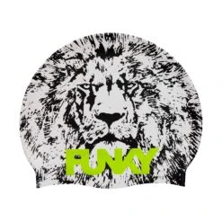 FUNKITA Big Cat | Silicone Swimming Caps