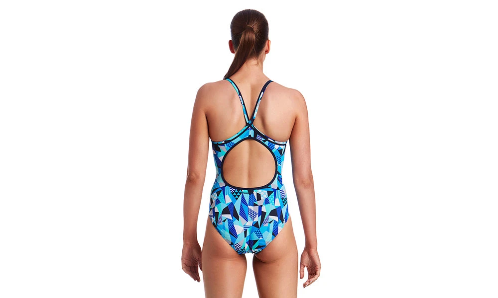 FUNKITA CRACK ATTACK | LADIES DIAMOND BACK ONE PIECE 5 FUNKITA CRACK ATTACK | LADIES DIAMOND BACK ONE PIECE - Image 3