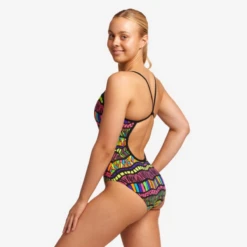 FUNKITA Serengeti Summer | Ladies Single Strap One Piece -Funkita swimshop2u serengeti summer 02
